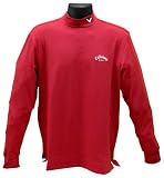 キャロウェイM長袖ハイネックシャツ 100/RED