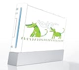 Green Dogs Decorative Protector Skin Decal Sticker for Nintendo Wii Console ....