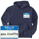 MIKE OXWELLING Mens Hooded Sweatshirt