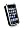 Tuff-Luv Flip Style Leather Case Cover for Apple iPhone 3G - Black