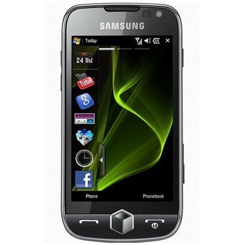 Samsung I8000 Omnia II Unlocked Phone with 8 GB Memory 5 MP Camera, Windows Mobile, GPS, Wi-Fi--International Version No Warranty (Rose Black)