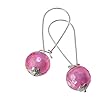SilberDream Ohrh�nger 925 Silber Zirkonia pink SDO011P