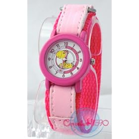 Reflex-KID - 0069 - Montre �ducative pour Enfant Rose avec Illustration Girafe