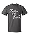 P&B Father of The Bride Men's T-Shirt, XL, Charcoal
