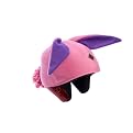 Tail Wags Bunny Helmet Cover - Pink