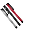 GTMax Touch Screen Stylus Pen - Black + Red +