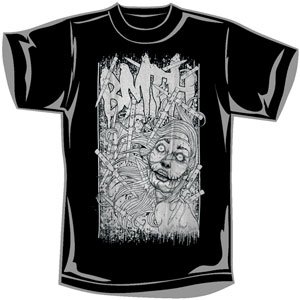 Bring Me The Horizon Black & White BMTH Logo T-Shirt