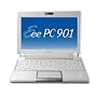 ASUS Eee PC 901 main 1G SSD 16G 8.9�C���` WHITE �p�[���z���C�g EEEPC901-WHI051X