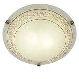 Honsel 84861 Deckenleuchte 1x 60 Watt, E27, rostfarbig antik