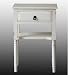 Kitchen & Housewares : Privilege 24083-W 1 Dr Farmhouse Stand - Vintage White