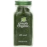 Simply Organic Dill Weed Cut & Sifted Certified Organic, 0.81-Ounce Container