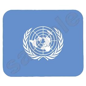 United Nations Flag Mouse Pad