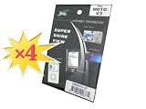 4 Pack! Brand New Mobile Phone Screen Protectors for Motorola V3/v3c