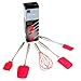 Denby Silicone 5-Piece Utensil Set, Red
