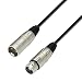 Adam Hall 3m female XLR to male XLR cable