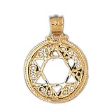 CleverEve's 14k Gold Pendant Jewish 1.5 - Gram(s)
