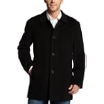 Cole Haan Men's 34" Wool/Cashmere 4 Button Jacket