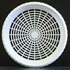 Plastic 9" Paper Plate Holders in White Maryland Plastics 4 per Pack