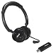Travelite HS-1000W USB Wireless Headset for Music Gaming & VoIP