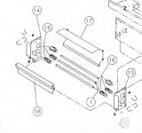 Electric Fire Bar Element, Infra Red, Silica, 666Watts Length 13.25 Inches