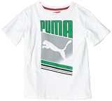 Puma - Kids Boys 4-7 Little Outline Short Sleeve Tee