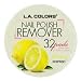L.A. COLORS Nail Polish Remover, Lemon Scent CNR961