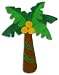 Rainforest Jungle Stripe Palm Tree Wall Hanging