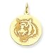 14K Cincinnati Bengals Large Logo Disc Charm