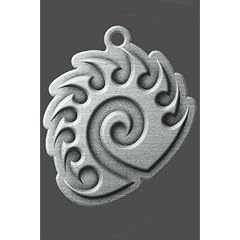 Starcraft 2 Zerg Metal Schl�sselanh�nger