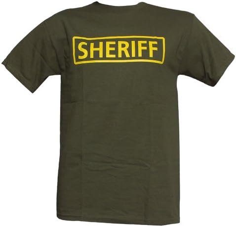 Sheriff Olive Law Enforcement T-Shirt, Large