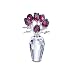 Swarovski Crystal Red Roses