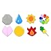Pokemon Gym Badges: Gen 1 - 6 (Clear Coating, Iron) Bundle