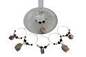 ArtisanStreet's Set of 6 You Bet Wine Glass Charms