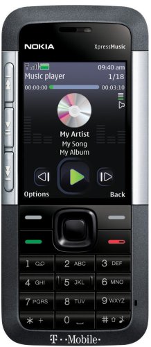 Nokia 5310 XpressMusic Silver Phone (T-Mobile)