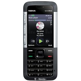 Nokia 5310 XpressMusic Phone, Silver (T-Mobile)