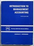 Introduction to management accounting