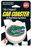 NCAA Florida Gators Absorbent Car Coaster -Pack Of 2