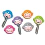 MONKEY Key Caps/Covers by Fred - Identify Your Keys - SET OF 6