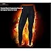Men's Thermal Underwear Tights Leggings Base Layer Compression Pants Black ECP
