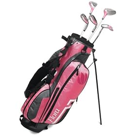 Intech Flora Junior Girls Golf Club Set (Right-Handed, Age 8 To 12)