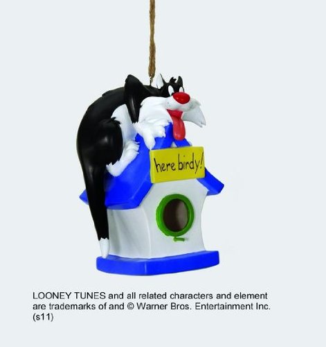 Spoontiques Looney Tunes Sylvester Cat Birdhouse