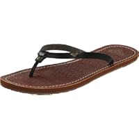 Roxy Women's Samba Thong Sandal,Black,7 M US