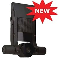 Dash Cam Dual Camera Mini DVR System - Records Video Inside and Outside Vehicle w/ Audio - Police Style 2 Channel Car Dashboard Windshield Camera + Microphone Plus GPS Tracking Device and Accident Recorder w/ Google Map - IR Night Vision Recording Of Occupants