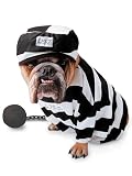 Prisoner Convict Criminal Dog Costume Halloween Costumes Pet Costume Pet Lovers