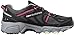 New Balance Women's WT410V4 Trail Shoe, Black/Pink, 8 B US