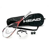Head Liquidmetal Fire SQ Pack Squash Racquet