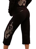 Folter WOMENS 'VICTORIAN' CROP PANTS IN BLACK