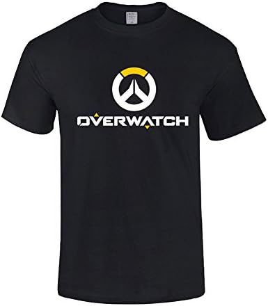 Overwatch Logo T-shirt Gaming Peripherals O-neck Cotton Tee