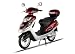 X-Treme Scooters Electric Bicycle Scooter Moped (Burgundy)