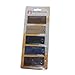 5-Pack Waistband Button Extender for Pants and Skirts - black, brown, taupe grey, blue, khaki - Adjustable